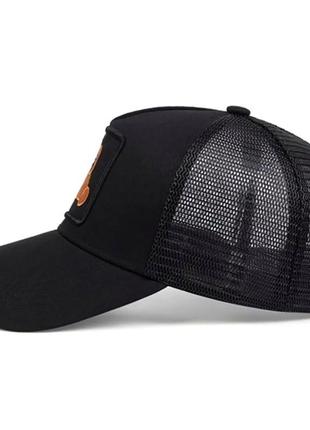 Кепка тракер мишка тедди (teddy bear, медведь) с сеточкой, унисекс wuke one size2 фото