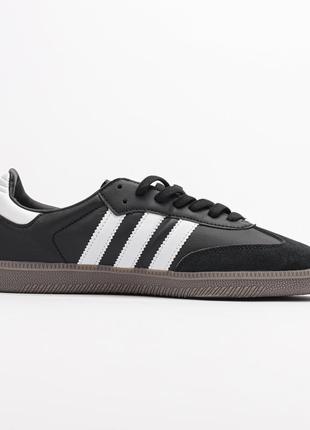 Кроссовки мужские adidas samba og 'black'3 фото