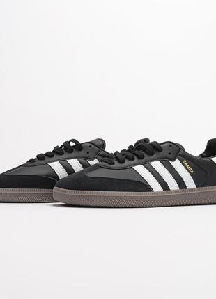 Кроссовки мужские adidas samba og 'black'