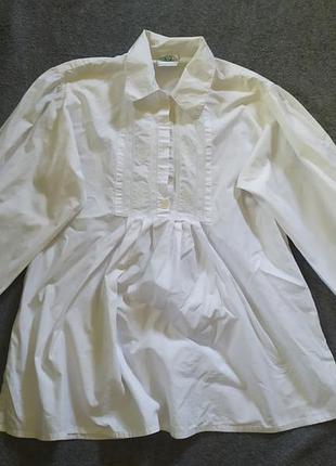 Блуза. хлопок. laura ashley