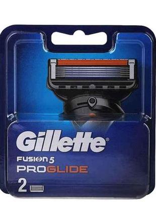 Змінні картриджі для гоління gillette fusion proglide (2 шт.) "gr"1 фото