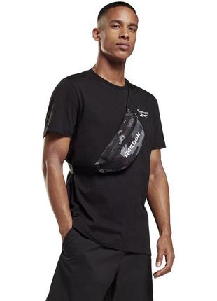 Reebok act core graphic waist bag h36565 сумка на пояс плечо оригинал унисекс бананка