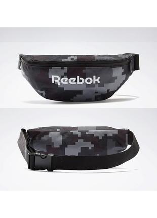 Reebok act core graphic waist bag h36565 сумка на пояс плечо оригинал унисекс бананка