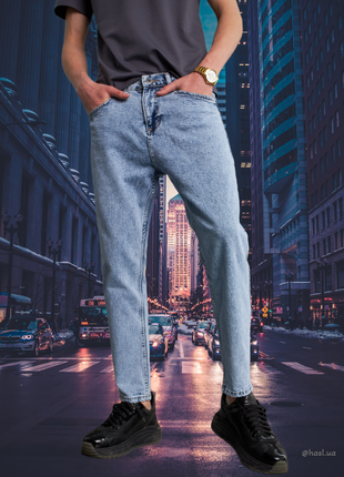 Мужские топовые трендовые джинсы классические на каждый день брюки штаны премиум качество топ продажи черные синие для мужчин mom молодежные