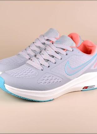 Женские кроссовки nike zoom gray4 фото