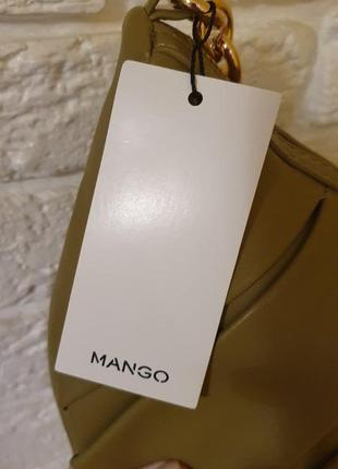 Новая идеальная сумка багет манго / mng / mango оригинал3 фото