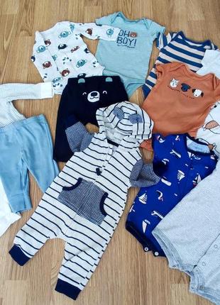 Набір одягу  від 0 до 3-4 місяців. повний гардероб для малюка. carter's