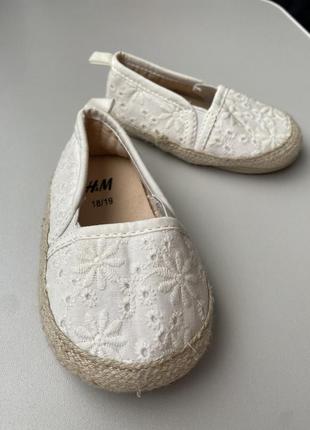Эспадрильи h&m