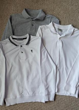 Поло з довгим рукавом 7-8 років