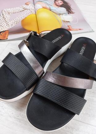 Женские шлепанцы босоножки heavenly fewt