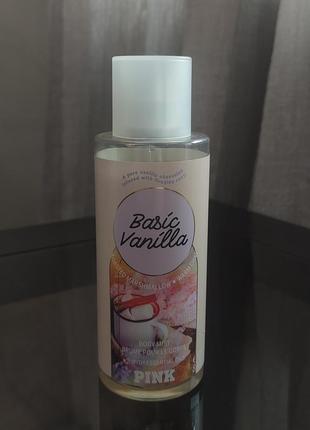 Спрей мист victoria’s secret pink basic vanilla2 фото