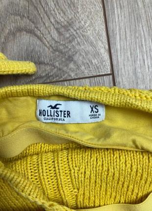 Топ вязаный hollister2 фото