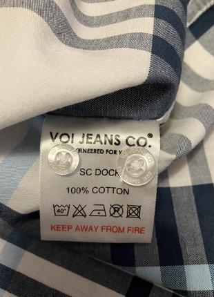 Рубашка мужская l-xl оригинал англия хлопок короткий рукав