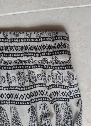 Вискозная юбка ярусная cotton traders, размер 144 фото