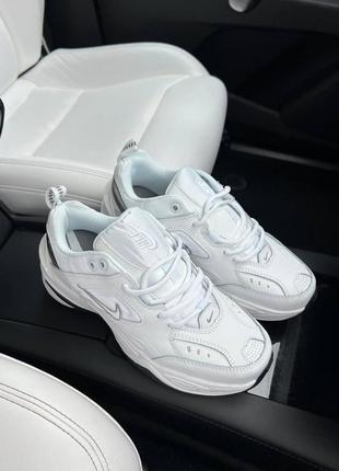 Кроссовки nike m2k tekno white black7 фото