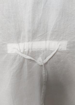 Белая батистовая рубашка свободного кроя marc o polo /5226/6 фото