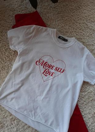 Женская майка футболка с принтом missguided2 фото