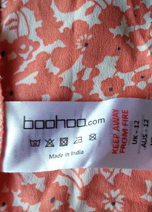Яркая легкая летняя блузка от boohoo3 фото
