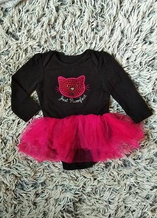 Бодик платье 9-12месяцев 80см