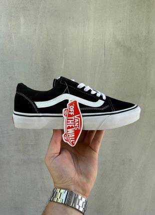 Замшеві, чорні кеди vans old skool , натуральна замша , накладений платіж