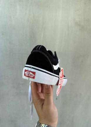 Замшеві, чорні кеди vans old skool , натуральна замша , накладений платіж6 фото