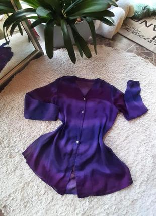 Летняя шифоновая женская блузка рубашка next3 фото