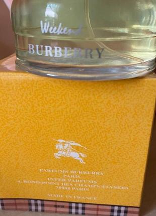 Парфюмированная вода burberry weekend барбери уикенд 100 мл — цена