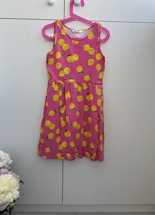 Летнее платье на 8-10 лет h&amp;m
