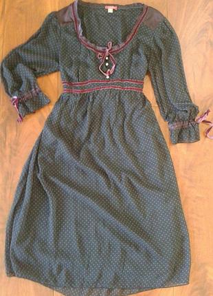 Платье шифоновое, воздушное m-s оригинал axara.