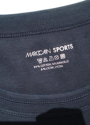 Marc cain, базовая черная футболка, р.n47 фото