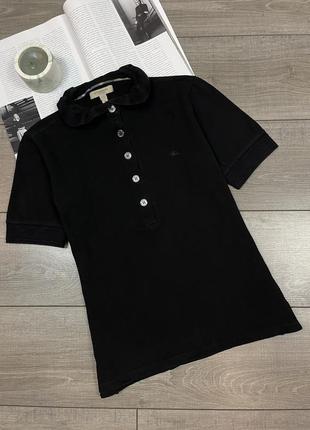 Оригінальна футболка поло burberry ruffled collar polo shirt8 фото