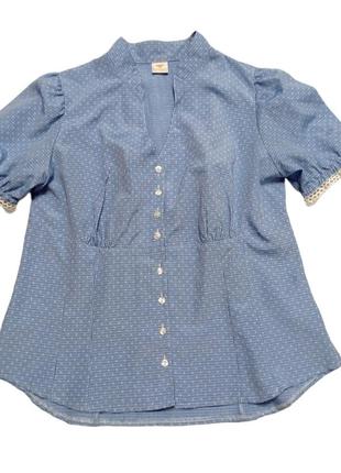 H. mоser, блуза, рубашка с пышными рукавами.3 фото