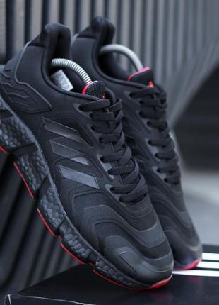Мужские кроссовки adidas black red 41-44-45-46