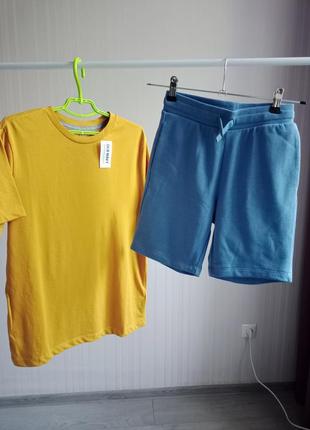 Шорты и футболка, набор летний, шорты для мальчика, футболка для мальчика, комплект футболка с шортами, костюм шорты и футболка2 фото