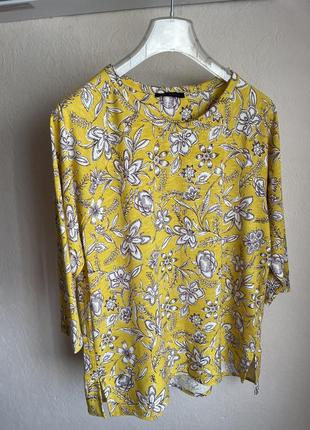 Блузка женская новая m&s 52/l-xl1 фото