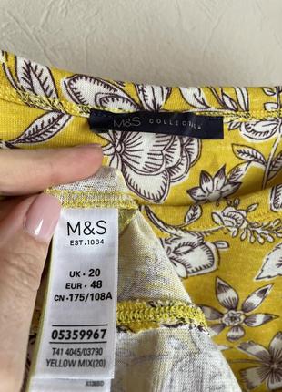 Блузка женская новая m&s 52/l-xl5 фото