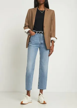 Джинсы topshop плотные прямые высокая посадка