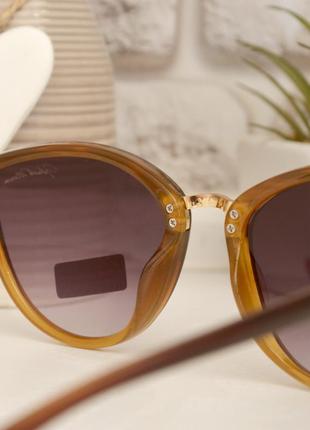 Окуляри сонцезахисні жіночі м'яке затемнення +чохол окуляри жіночі "kg"3 фото