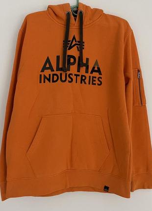 Худи alpha industries1 фото