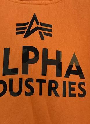 Худи alpha industries3 фото