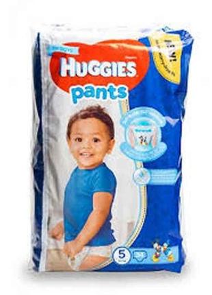 Підгузки-трусики 5 (хлопчик) 34шт тм huggies  "kg"