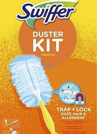 Swiffer duster kit-свиффер ершик от пыли на магните с палкой "kg"