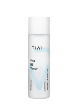 Зволожуючий тонер для обличчя із пантенолом tiam my signature vita b5 toner 180 мл