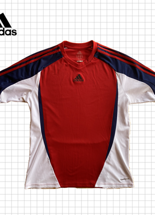 Чоловіча спортивна футболка adidas climacool vintage center logo розмір l
