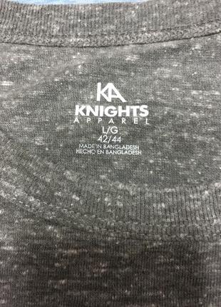 Футболка мужская knights apparel, l (42-44)3 фото