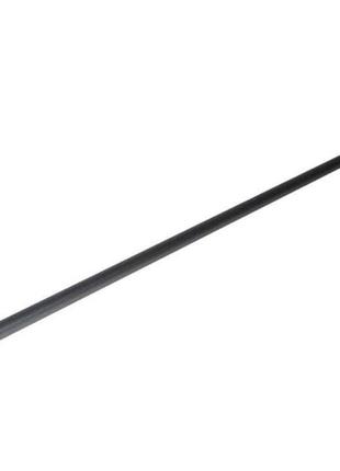 Ручка для швабри метал, гладкий пластик,з різьбою та ковпачком 120см тм metalsti "kg"