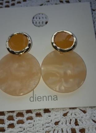 Сережки біжутерія сирежки