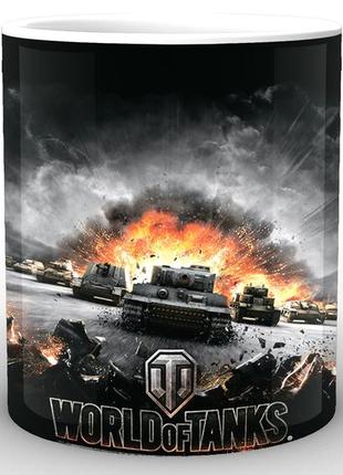 Кухоль world of tanks світ танків постер wt.02.014 "kg"2 фото
