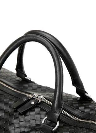 Мужская городская сумка для мужчин плетеная, повседневная сумка для города, спортивная...