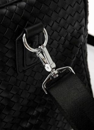 Мужская городская сумка для мужчин плетеная, повседневная сумка для города, спортивная...